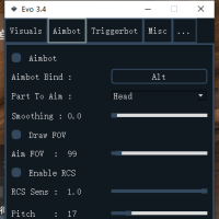 cs2-EVO v3.4自喵透视自动扳机